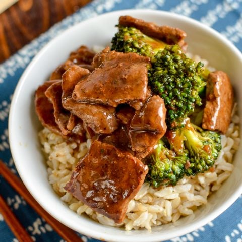 Ginger Beef and Broccoli