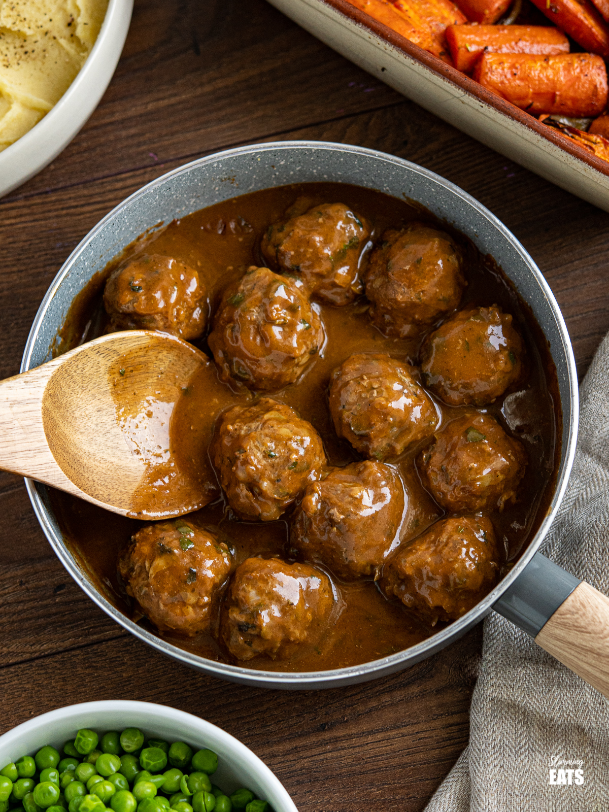 Lamb Meatballs with Mint Gravy Slimming Eats Recipe