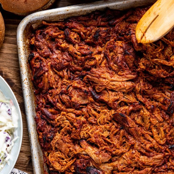 Slow Cooker Pulled Pork Sandwich