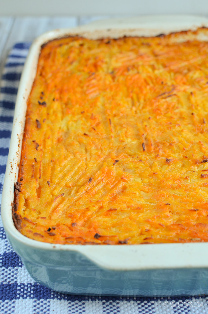 Slimming Eats Syn Free Cottage Pie - gluten free, dairy free, vegetarian, paleo, whole30, Slimming World and Weight Watchers friendly