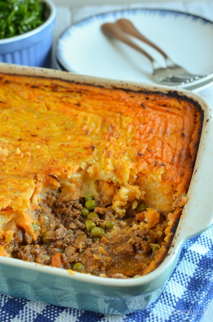 Slimming Eats Cottage Pie - gluten free, dairy free, vegetarian, paleo, whole30, Slimming Eats and Weight Watchers friendly