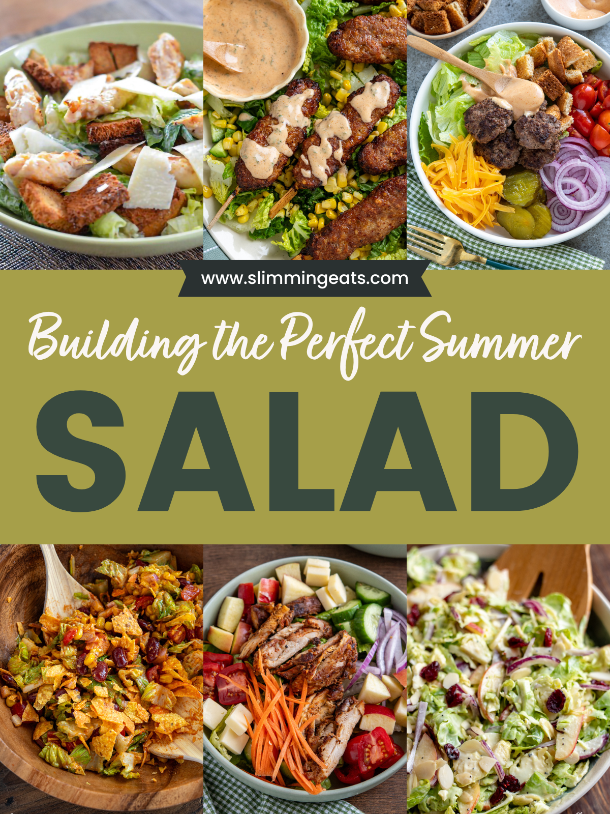 When the weather heats up, nothing beats a crisp, refreshing salad. Whether you're looking for a light side or a satisfying main, summer salads are the perfect way to enjoy seasonal produce while keeping meals fresh and flavourful. With the right ingredients, you can create salads that are not only delicious but also high in protein, low in calories, and packed with texture. summer salads slimming eats featured image