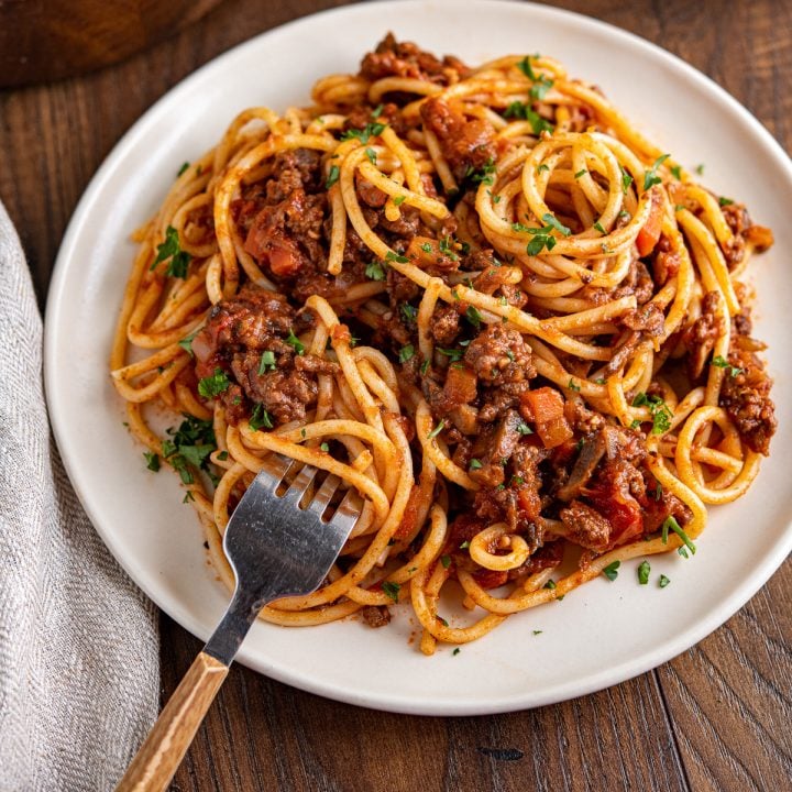 Best Ever Rich Spaghetti Bolognese 