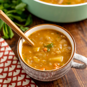 Hearty Chunky Vegetable Soup | Slimming Eats Recipes