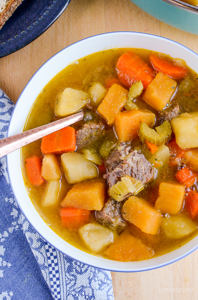 Slimming Eats Syn Free Irish Beef Stew - gluten free, dairy free, Instant Pot, Slimming World and Weight Watchers friendly