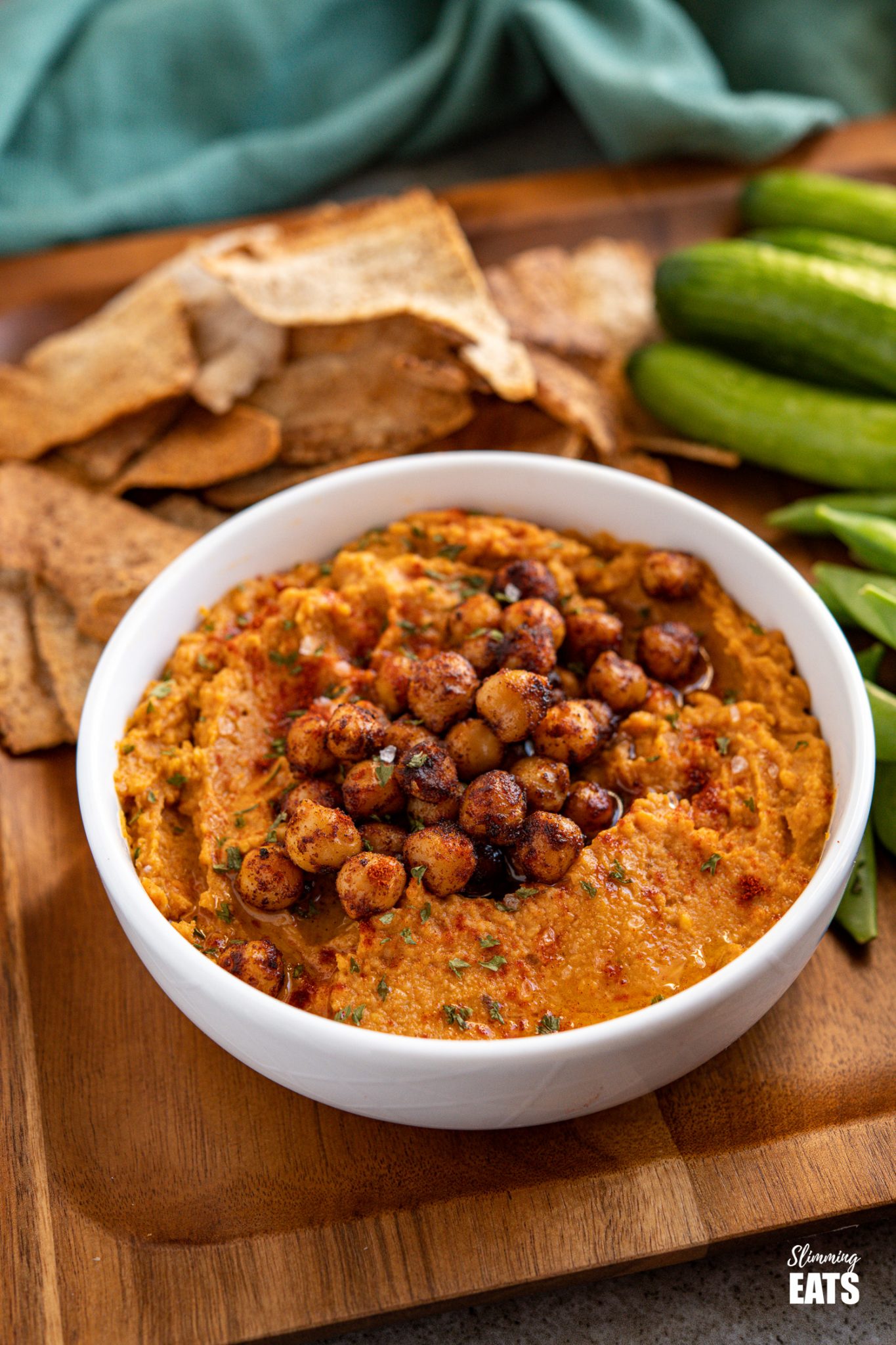 Roasted Sweet Potato Hummus Slimming Eats Recipes
