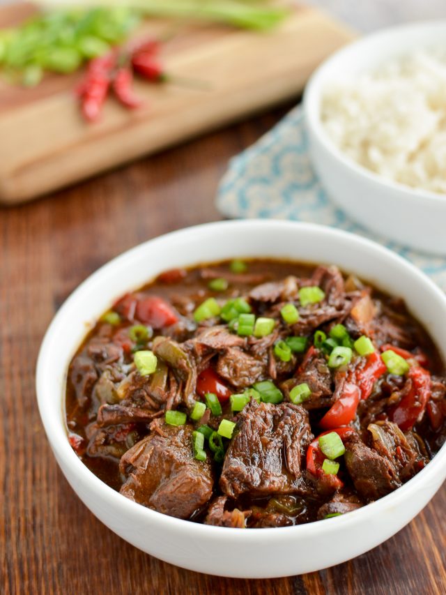 Slow Cooker Irish Beef Stew Slimming World recipes Slimming Eats