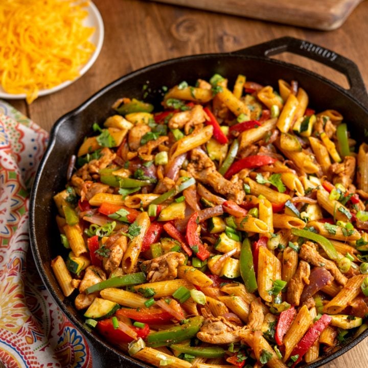 Fajita Chicken Pasta - Slimming Friendly