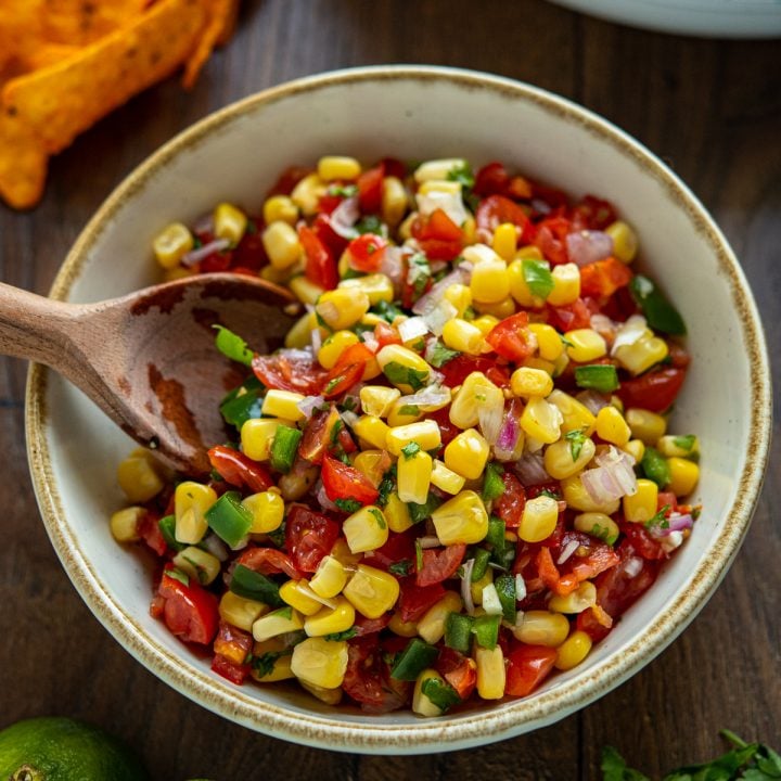 Easy Corn and Tomato Salsa