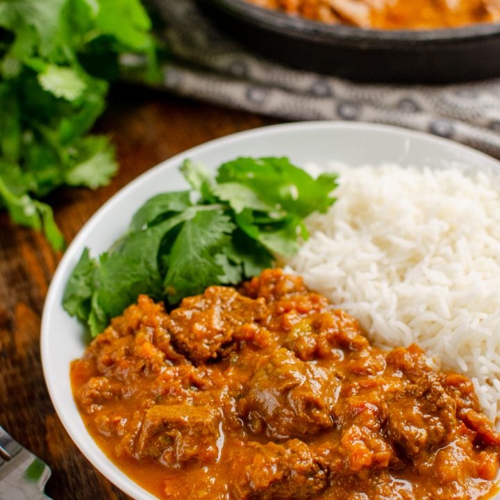 Bombay Beef Curry (Stove Top and Instant Pot)