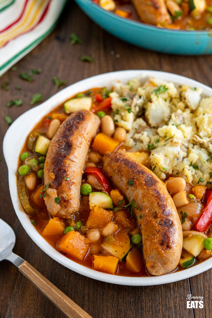 Hearty Sausage Casserole Slimming Eats Recipes