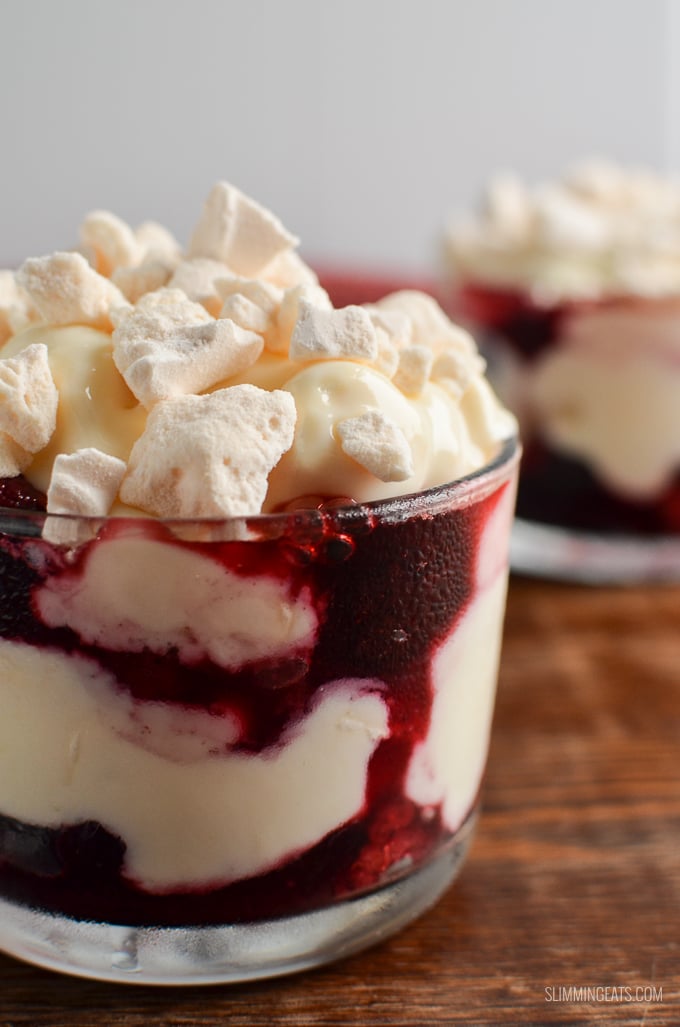 Mixed Berry Eton Mess is the Ultimate Dessert with layers of delicious juicy berries, yoghurt and meringue. | gluten free, vegetarian, Slimming Eats and Weight Watcher friendly Mixed Berry Eton Mess is the Ultimate Dessert with layers of delicious juicy berries, yoghurt and meringue. | gluten free, vegetarian, Slimming Eats and Weight Watcher friendly