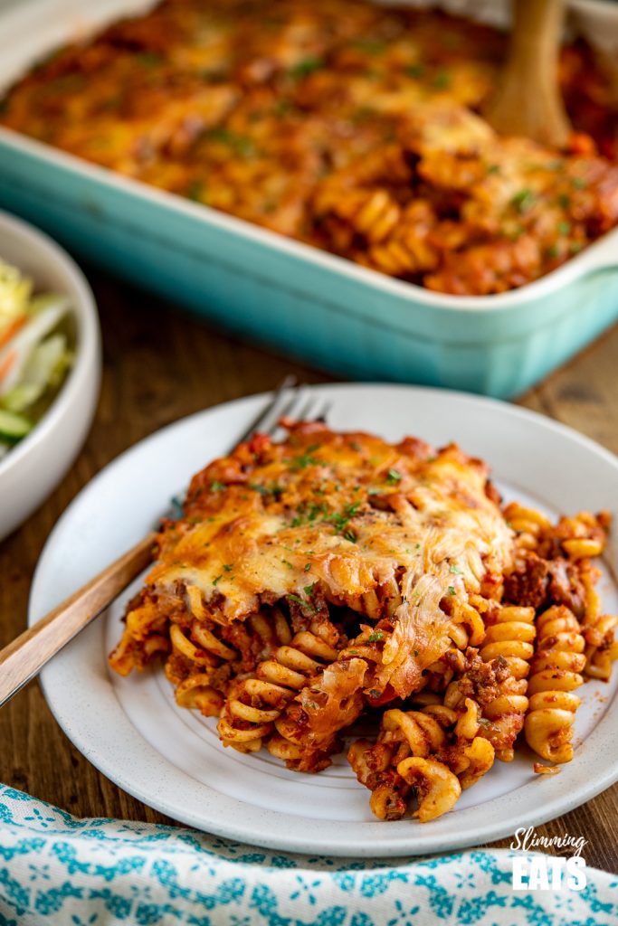 Bolognese Pasta Bake Slimming Eats