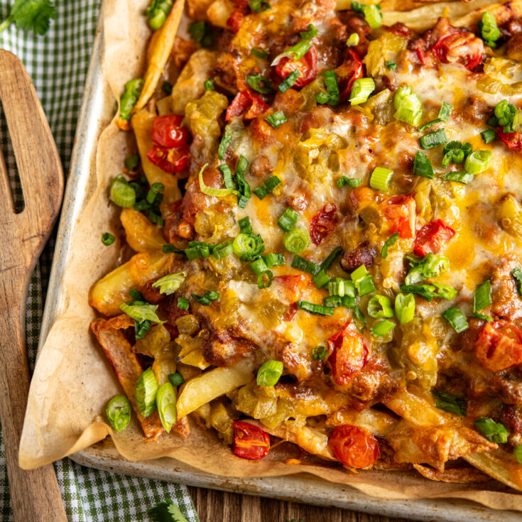 The Ultimate Layered Chilli Cheese Fries