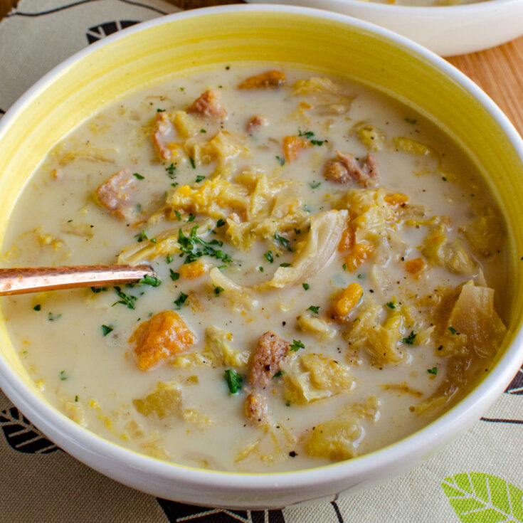 Bacon, Cabbage, and Potato Soup