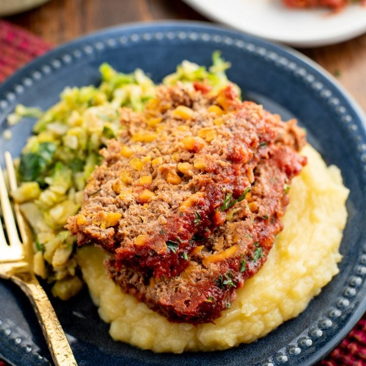 Beef and Sweet Potato Meatloaf