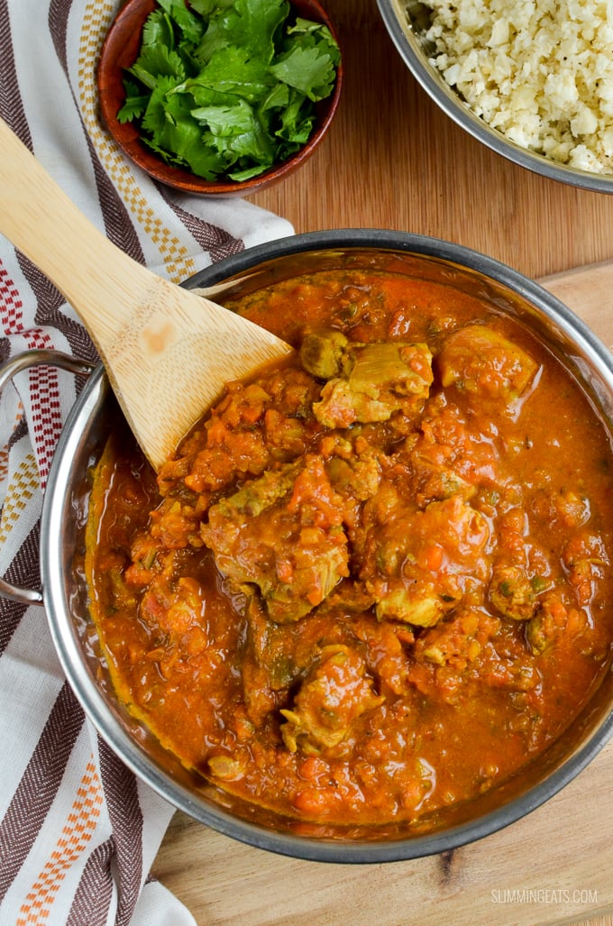 Slimming Eats Chicken and Vegetable Curry - gluten free, dairy free, paleo, Whole30, Slimming World and Weight Watchers friendly