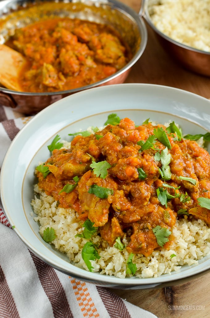 Slimming Eats Chicken and Vegetable Curry - gluten free, dairy free, paleo, Whole30, Slimming World and Weight Watchers friendly