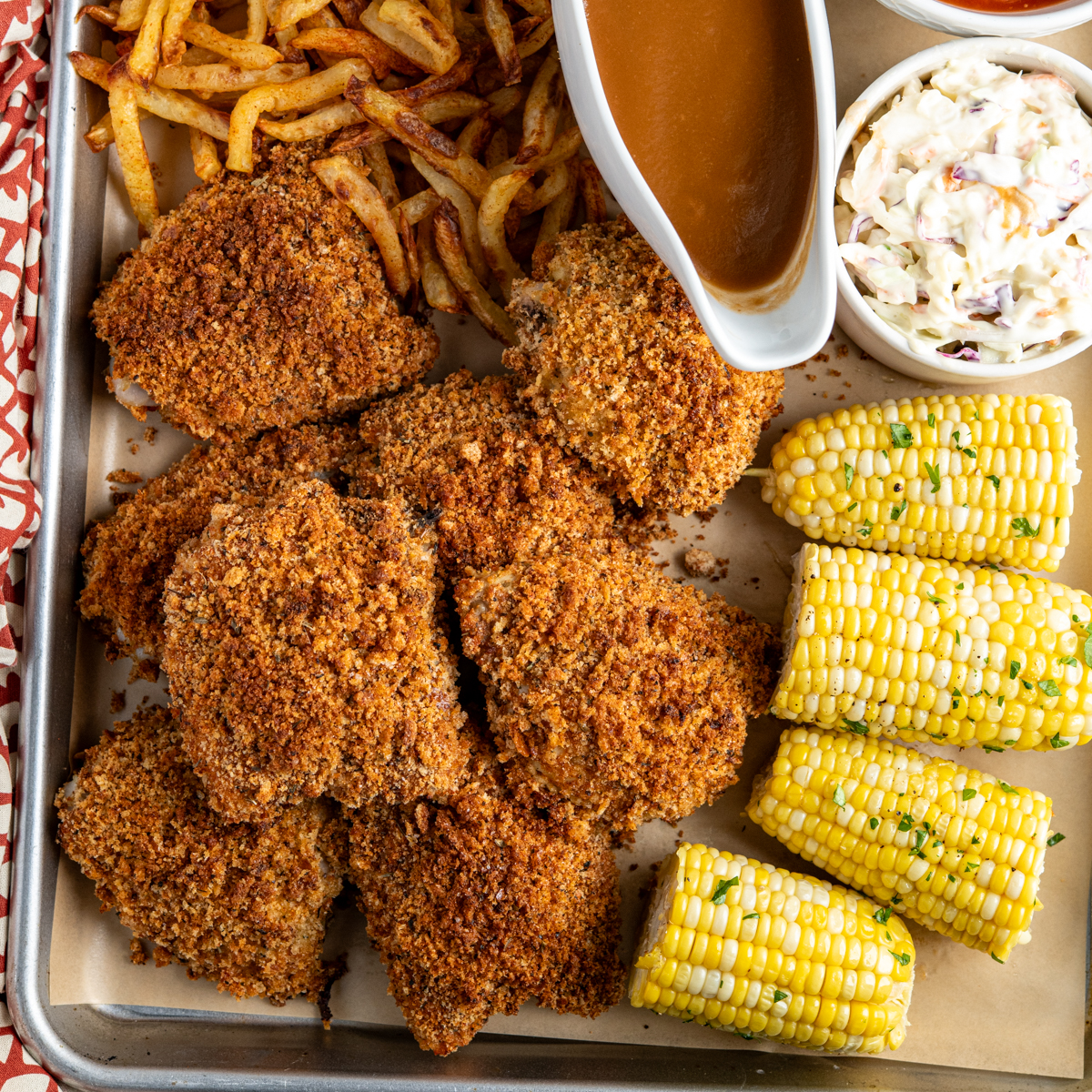 Oven Baked KFC Style Chicken (Kentucky Fried Chicken