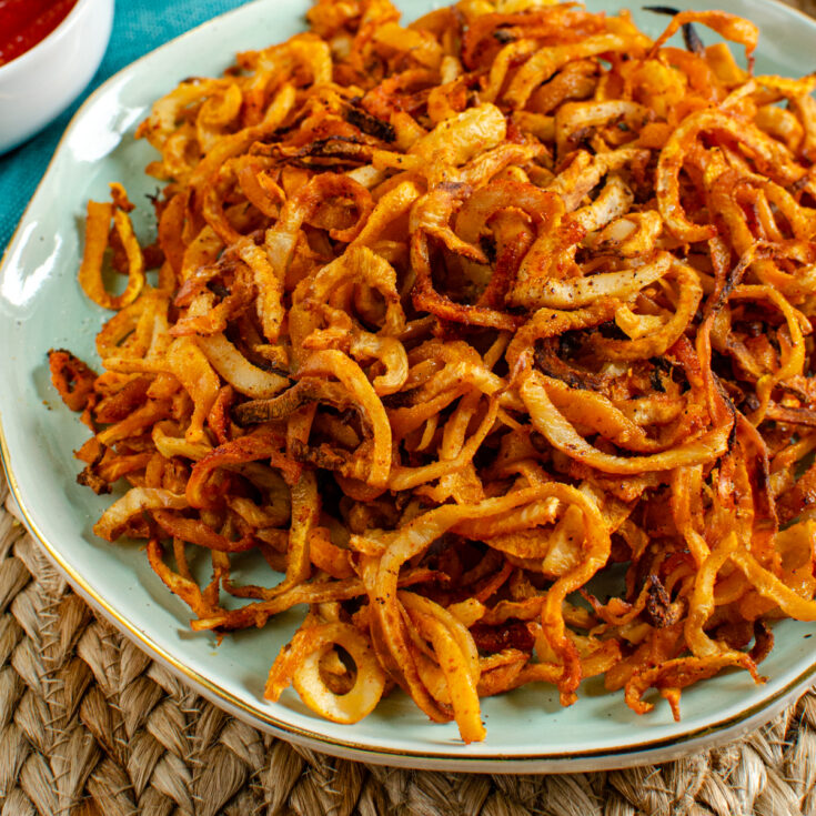 Oven Baked Spiralized Butternut Squash and Celeriac