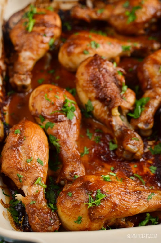 Slimming Eats Chicken Drumsticks in a Peanut Sauce - gluten free, dairy free, paleo, Whole30, Slimming Eats and Weight Watchers friendly