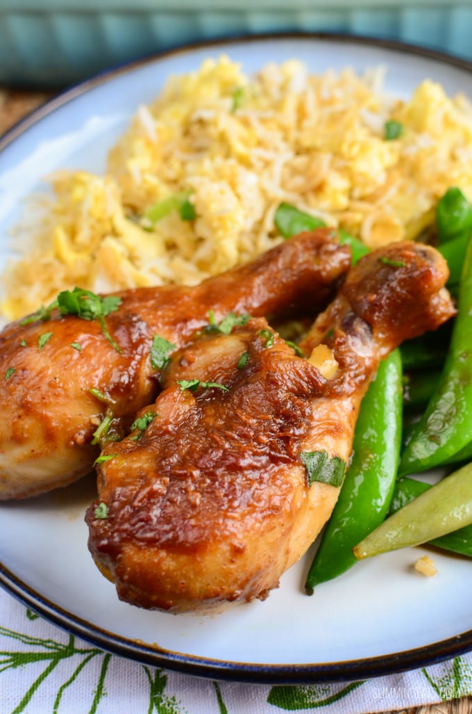 Slimming Eats Chicken Drumsticks in a Peanut Sauce - gluten free, dairy free, paleo, Whole30, Slimming Eats and Weight Watchers friendly