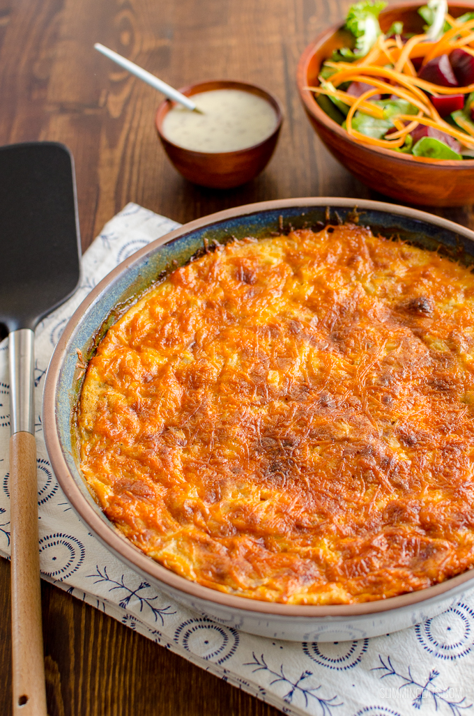 Grab a slice of this delicious bacon leek and sweet potato quiche with your favourite salad sides, for an easy simple lunch. Gluten Free, Slimming Eats and Weight Watchers friendly Grab a slice of this delicious bacon leek and sweet potato quiche with your favourite salad sides, for an easy simple lunch. Gluten Free, Slimming Eats and Weight Watchers friendly
