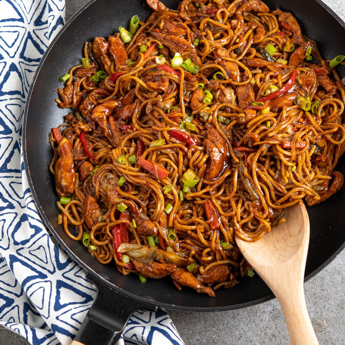 Hoisin Chicken with Noodles