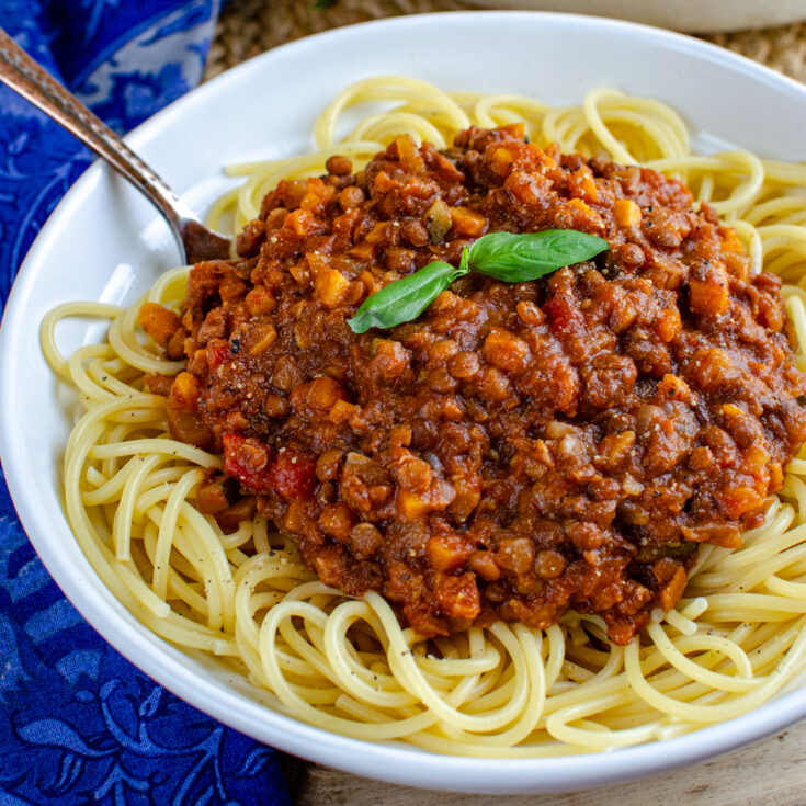 Lentil Bolognese