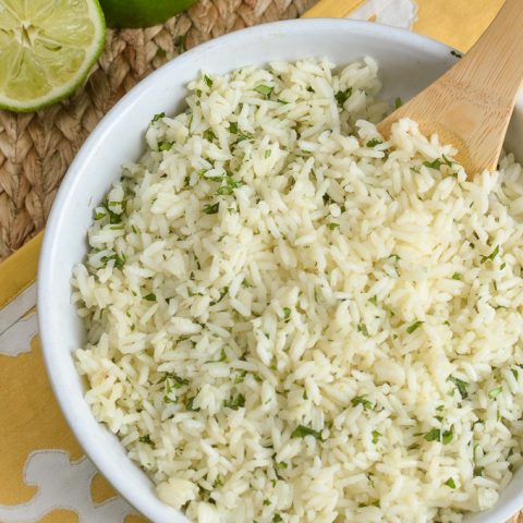 Lime and Coriander Rice