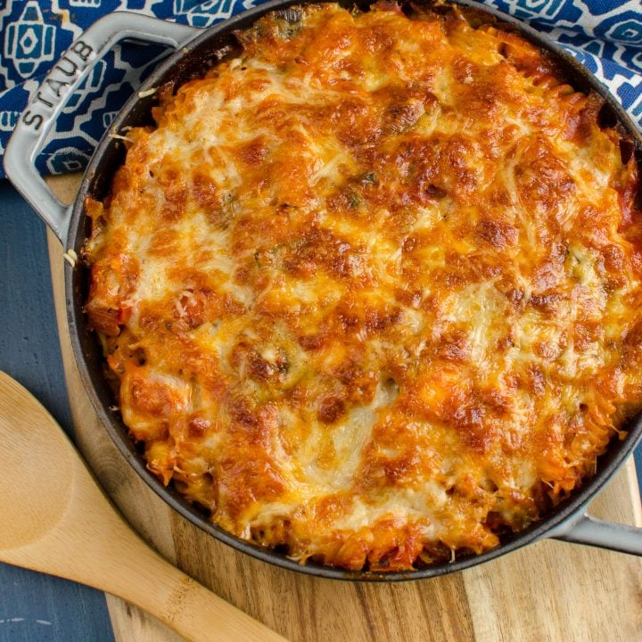 Salmon and Leek Pasta Bake