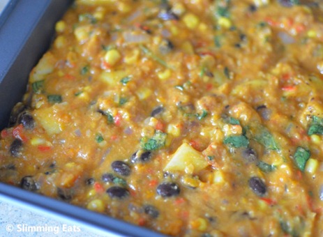 This recipe is gluten free, vegetarian, Slimming Eats and Weight Watchers friendly