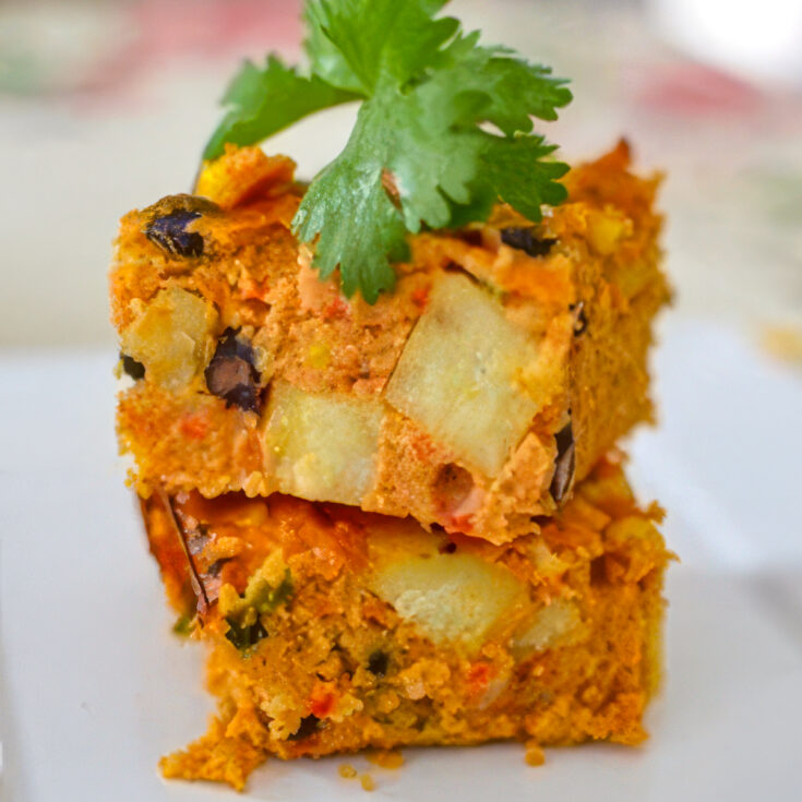 Mexican Lentil Bake