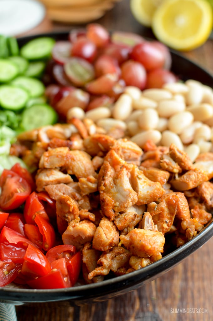 Slimming Eats Tuscan Chicken Salad - gluten free, Slimming Eats and Weight Watchers friendly | www.slimmingeats.com Slimming Eats Tuscan Chicken Salad - gluten free, Slimming Eats and Weight Watchers friendly | www.slimmingeats.com
