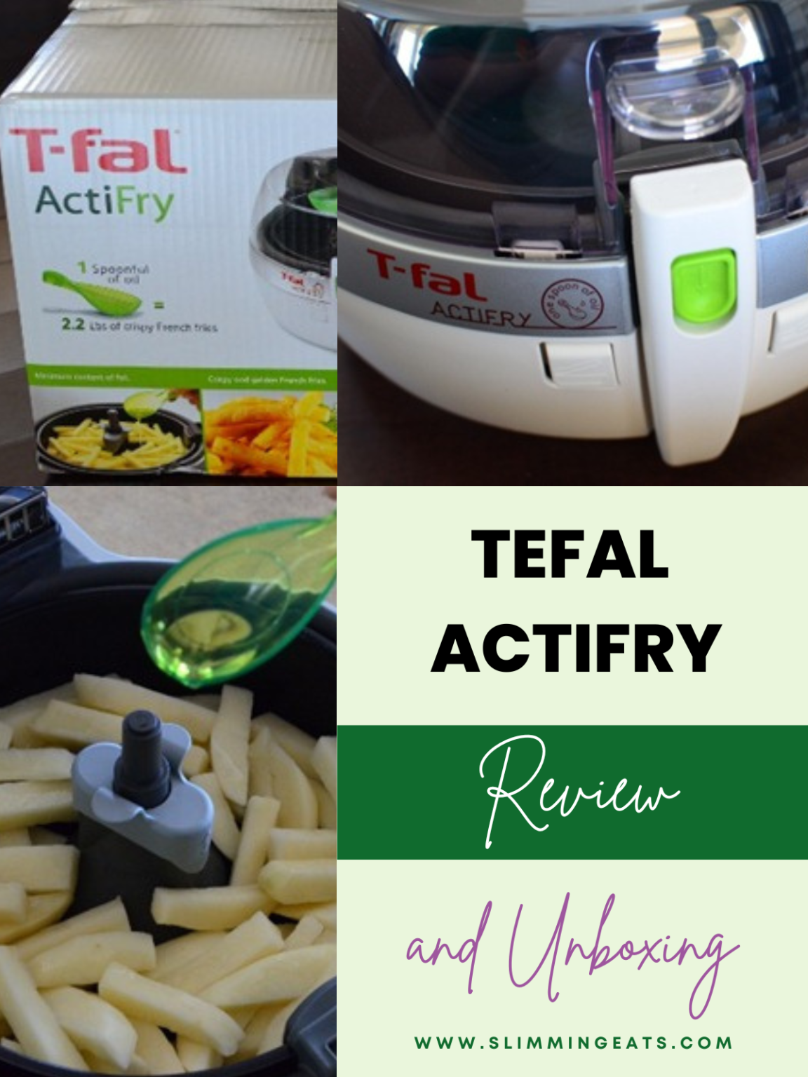 Tefal ActiFry Review Slimming Eats