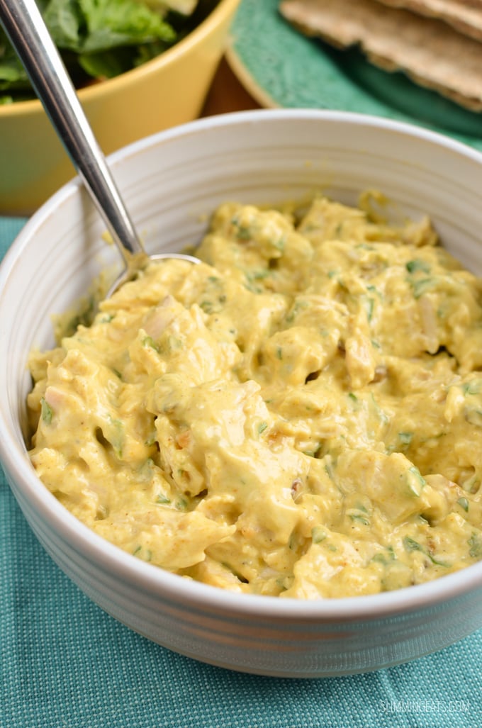 Slimming Eats Coronation Chicken - gluten free, Slimming Eats and Weight Watchers friendly Slimming Eats Coronation Chicken - gluten free, Slimming Eats and Weight Watchers friendly