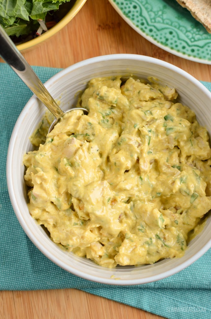 Slimming Eats Coronation Chicken - gluten free, Slimming Eats and Weight Watchers friendly