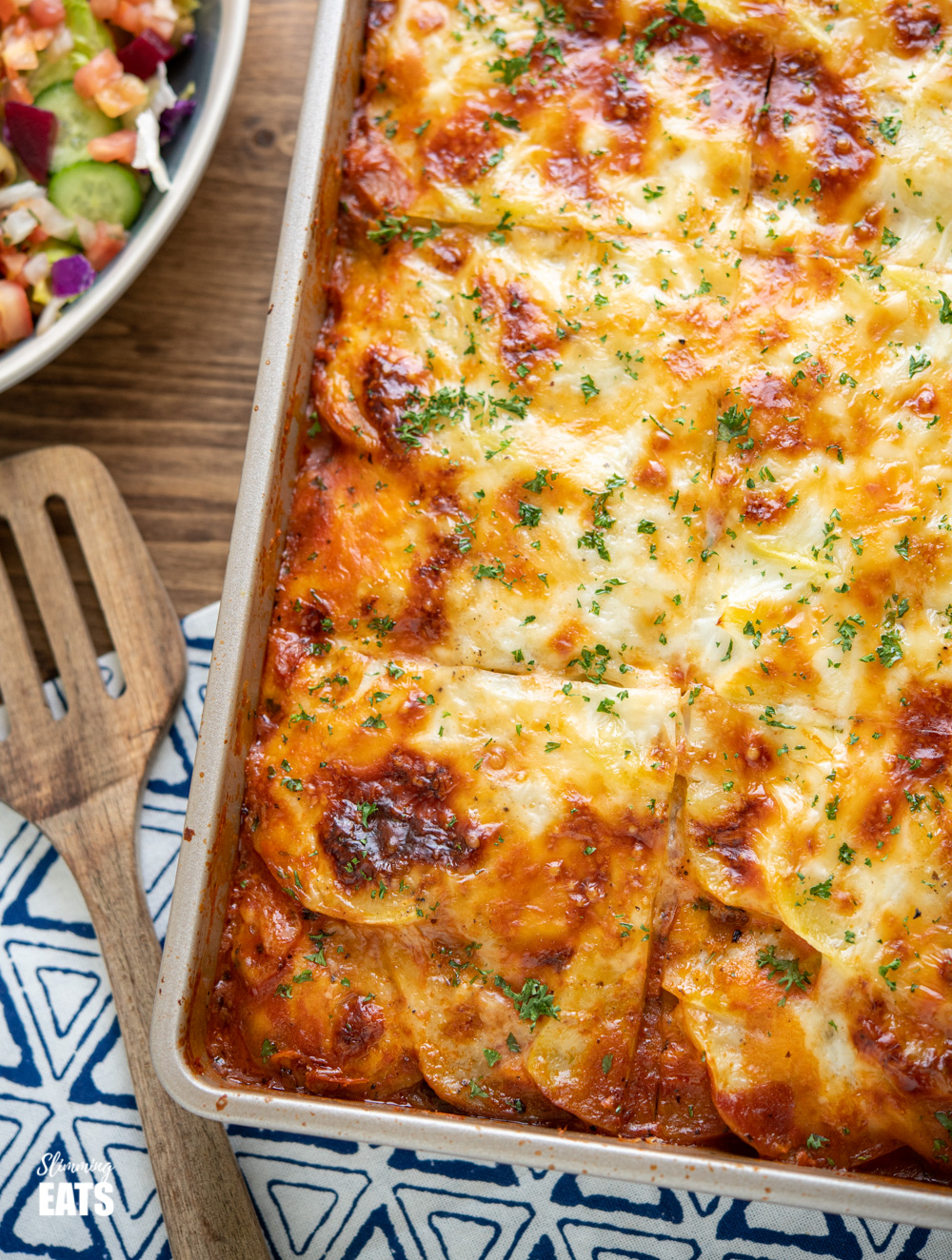 Delicious Mediterranean Layered Bake Slimming Eats