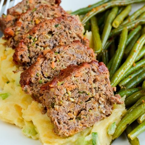 Mini Meatloaves with a Tomato Glaze