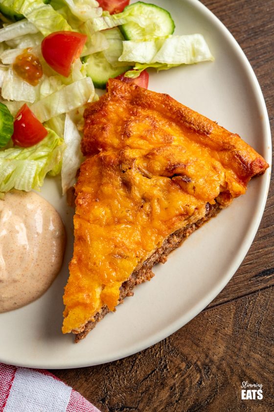 Cheeseburger Quiche Slimming Eats Weight Watchers Recipes