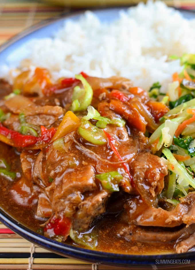 Slimming Eats Slow Cooked Chinese Style Pork Tenderloin - gluten free, dairy free Slimming Eats Slow Cooked Chinese Style Pork Tenderloin - gluten free, dairy free