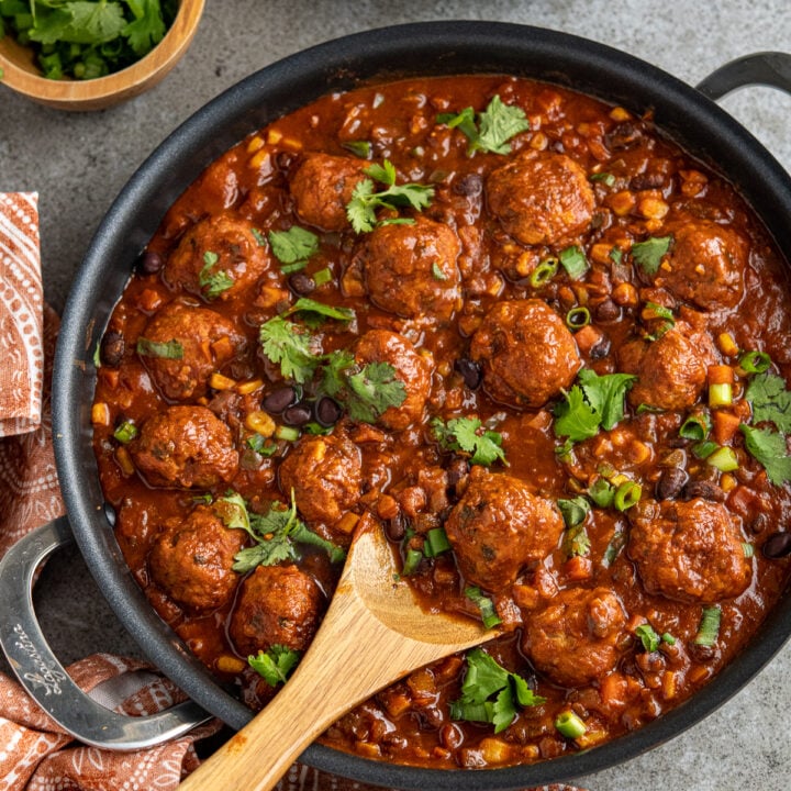 Southwestern Turkey Meatballs | Slimming Friendly