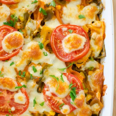 Creamy Vegetable Pasta Bake