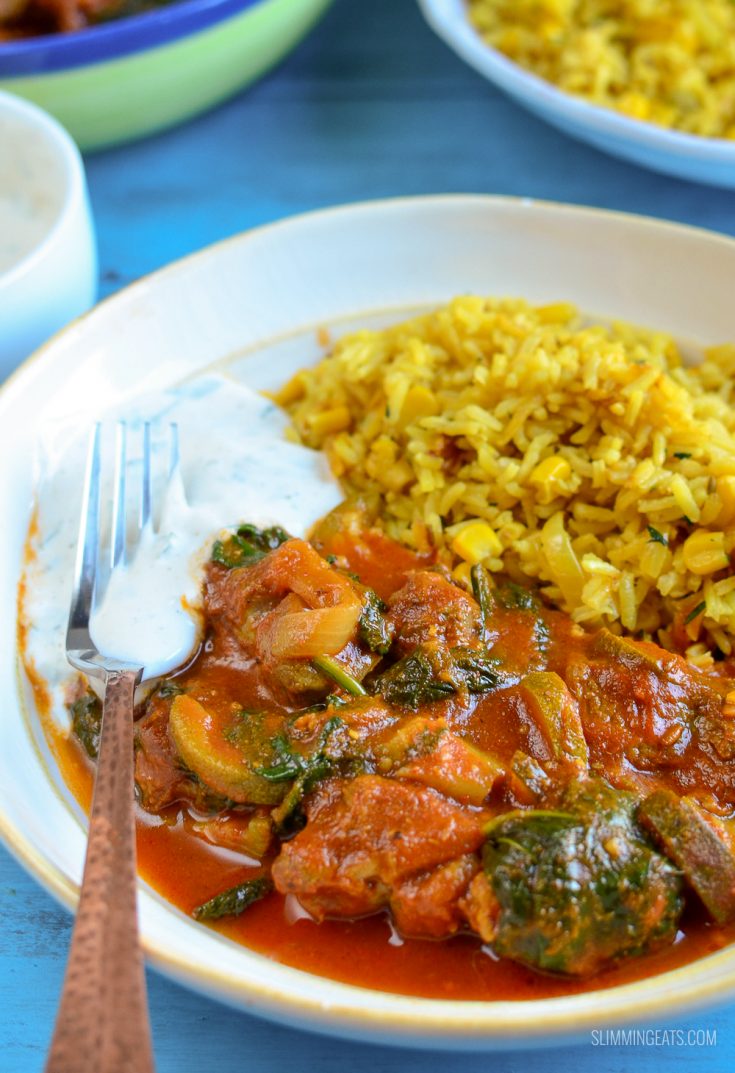 Lamb and Vegetable Curry Slimming Eats