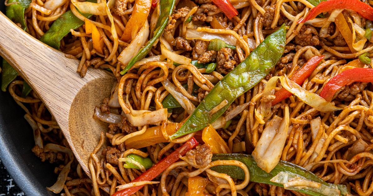 Easy Hoisin Pork and Noodles Slimming Eats Recipe