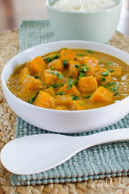 Slimming Eats Malaysian Butternut Squash Curry - gluten free, dairy free, paleo, Slimming Eats and Weight Watchers friendly