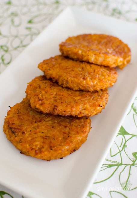Slimming Eats Risotto Patties - Gluten Free, Vegetarian, Slimming World and Weight Watchers friendly