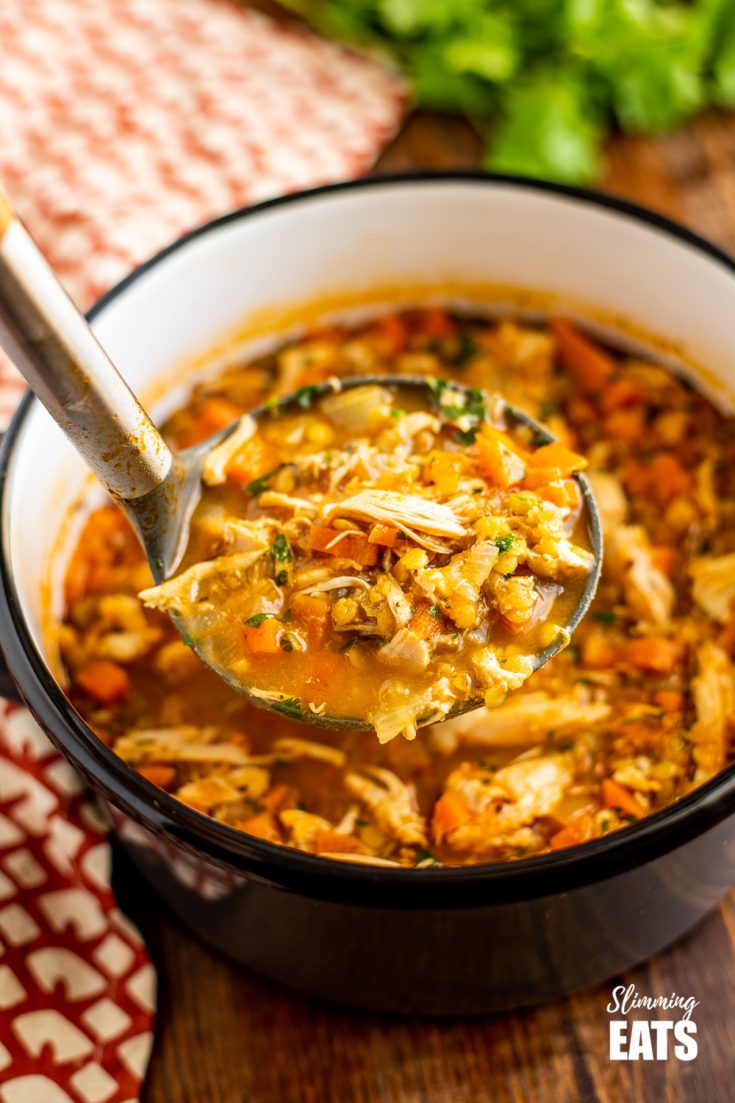 Chicken and Lentil Soup Slimming Eats