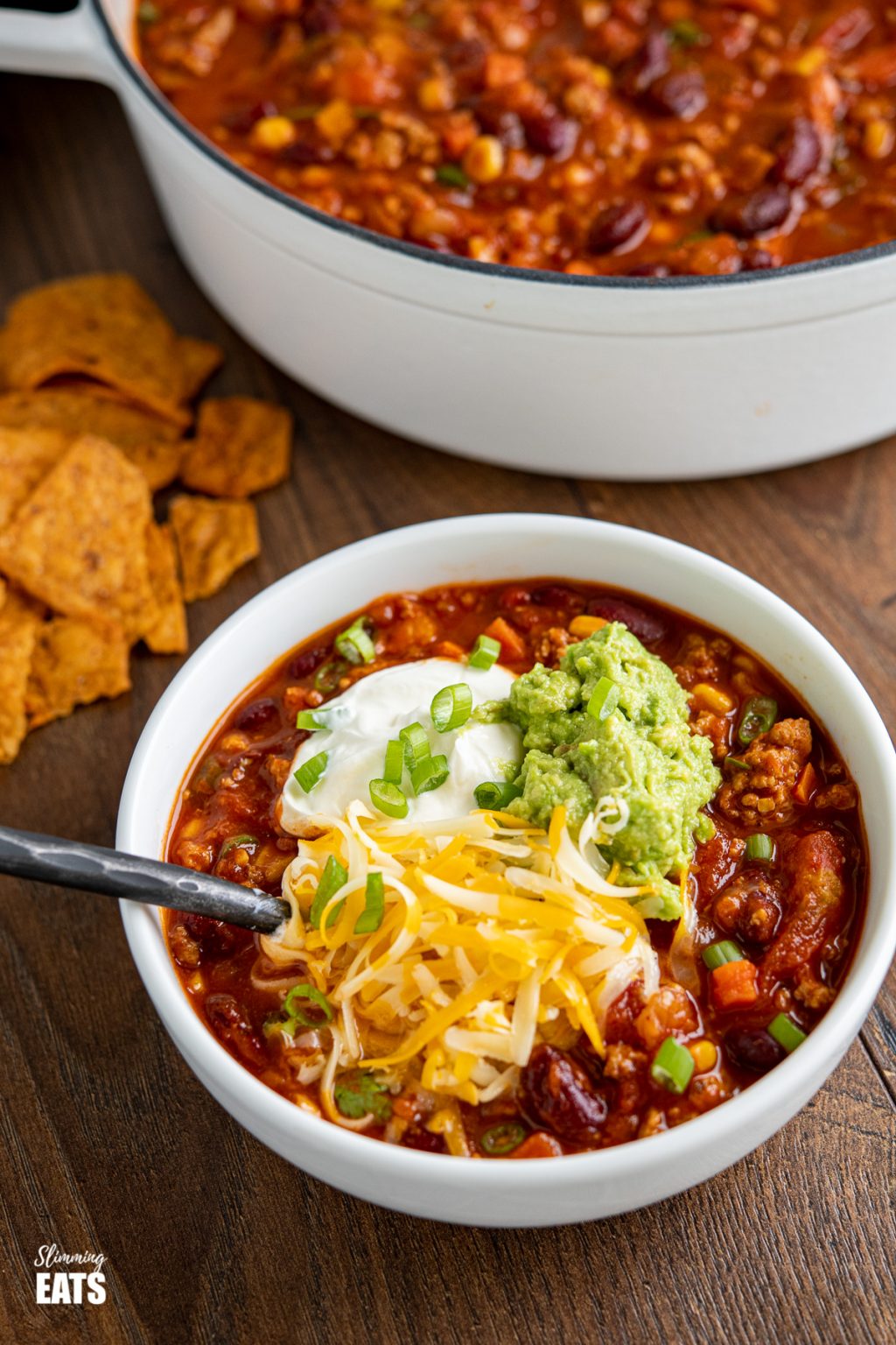 Turkey Chilli (Stove Top and Instant Pot Slimming Eats Recipes