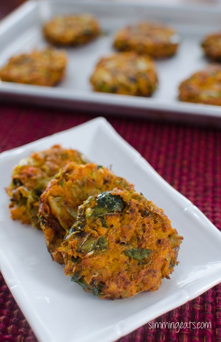 Salmon, Brussels and Squash Patties